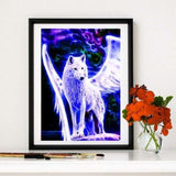 Full Drill - 5D DIY Diamond Painting Kits Fantasy Dream Wolf