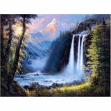 Full Drill - 5D DIY Diamond Painting Kits Grand Mountain 