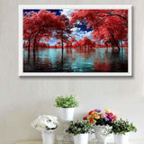 Full Drill - 5D DIY Diamond Painting Kits Landscape The 