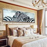 Full Drill - 5D DIY Diamond Painting Kits Loving Zebras - L3