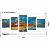 Full Drill - 5D DIY Diamond Painting Kits Multi Panel 