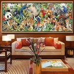 Full Drill - 5D DIY Diamond Painting Kits Mysterious Animals World - NEEDLEWORK KITS