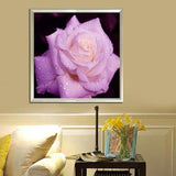 Full Drill - 5D DIY Diamond Painting Kits Pretty Pink Rose