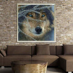 Full Drill - 5D DIY Diamond Painting Kits Winter Cool Wolf