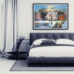 Full Drill - 5D DIY Diamond Painting Kits Winter Landscape 
