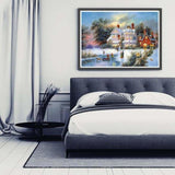 Full Drill - 5D DIY Diamond Painting Kits Winter Landscape 