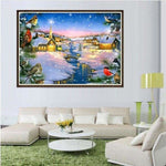 Full Drill - 5D DIY Diamond Painting Kits Winter Landscape 