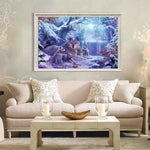 Full Drill - 5D DIY Diamond Painting Kits Winter Landscape 