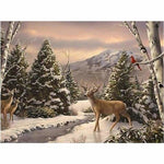 Full Drill - 5D DIY Diamond Painting Kits Winter Landscape 