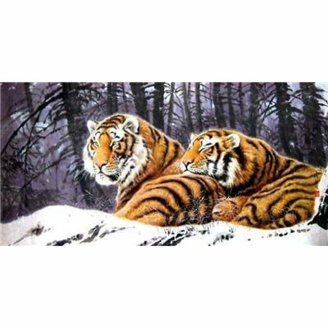 Full Drill - 5D DIY Diamond Painting Kits Winter Loving 