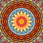 Full Square Modern Art Abstract Mandala Pattern Full Drill -