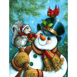 Happy Snowman - NEEDLEWORK KITS