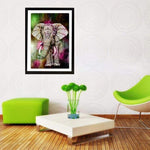 Full Drill - 5D DIY Diamond Painting Kits Colorful Elephant - NEEDLEWORK KITS