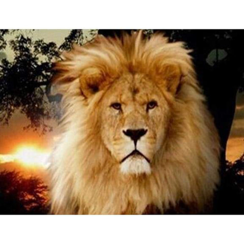 King Lion- Full Drill Diamond Painting - Special Order - 