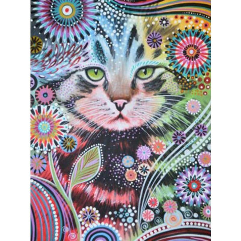 Kitten Doodle - Full Drill Diamond Painting - Special Order 