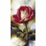 Modern Art Rose Flower Pattern Diy Full Drill - 5D Diamond 