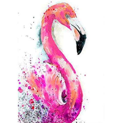Full Drill - 5D DIY Diamond Painting Kits Animal Flamingo - NEEDLEWORK KITS