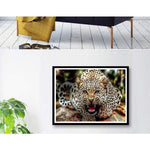 Full Drill - 5D DIY Diamond Painting Kits Animal Portrait Leopard - NEEDLEWORK KITS