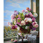 New Cheapest Flower Home Decor Full Drill - 5D Diy Diamond 