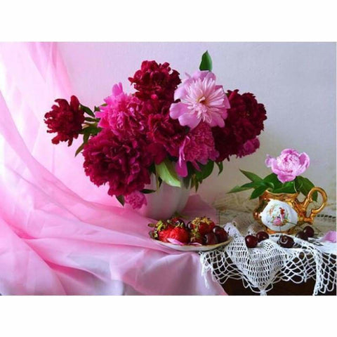 New Flowers Pictures Full Drill - 5D Diy Diamond Painting 