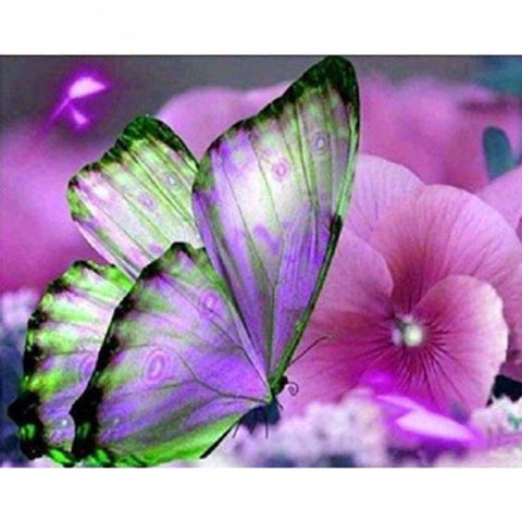 New Hot Sale Butterfly Wall Decor Full Drill - 5D Diy 