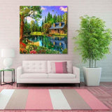 New Hot Sale Dream Cottage Full Drill - 5D Diy Diamond 