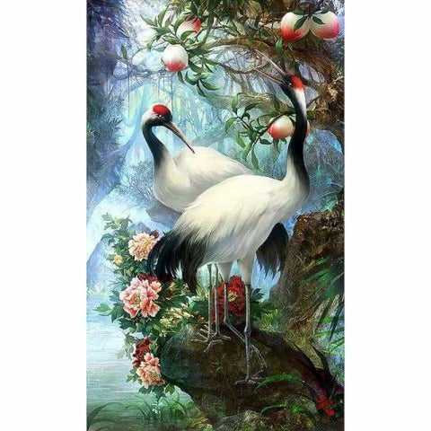 New Hot Sale Dream Red Crowned Crane Full Drill - 5D DIY 