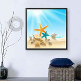 New Hot Sale Starfish Summer Party Full Drill - 5D Diy 