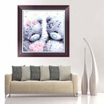 New Hot Sale Teddy Bear Pattern Diamond Painting Kits 