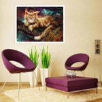 Oil Painting Style Cat Full Drill - 5D Diy Diamond Painting 