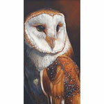 Owl Face Mosaic Full Drill - 5D DIY Diamond Painting Kits UK