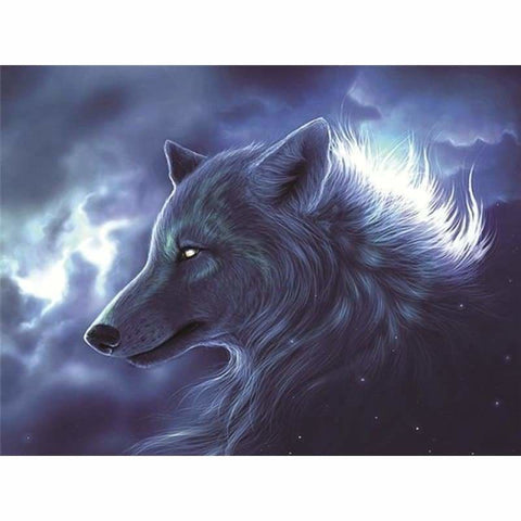 Special Dream Cool Wolf Picture Full Drill - 5D Diy Diamond 