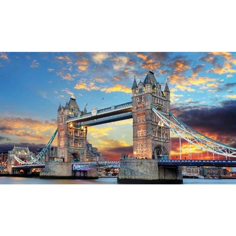 Tower Bridge 2- Full Drill Diamond Painting - NEEDLEWORK KITS