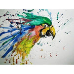 Full Drill - 5D Diamond Painting Kits Watercolor Special Cute Parrot NA0091 - NEEDLEWORK KITS